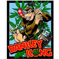 Seven Leaf - Dankey Kong Strain 4"x5" Sticker